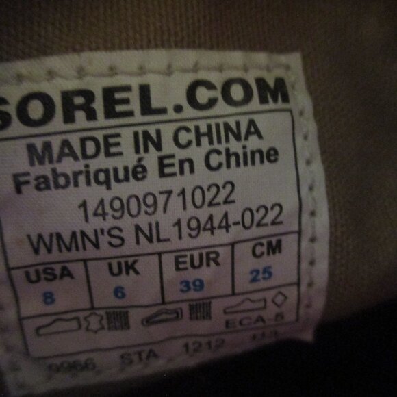 New Sorel Mock Boots Womens 8 - Picture 3 of 6